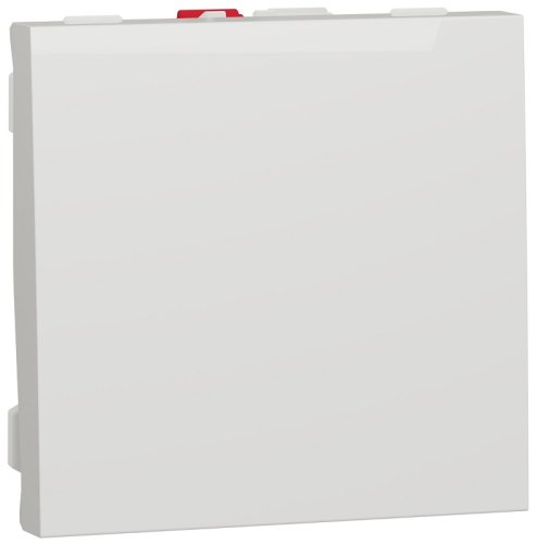 Выключатель без рамки Schneider Electric Unica Modular 1-кл. 2 мод. белый картинка